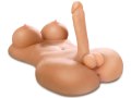 Ženské torzo s penisem - masturbátor Mia Isabella