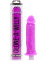 Odlitek penisu Clone-A-Willy Neon Purple - vibrátor