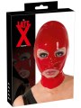 Červená latexová maska