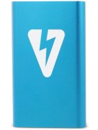 Baterie do erotických pomůcek a powerbanky: Powerbanka EroVolt PowerBank Blue, 8000 mAh