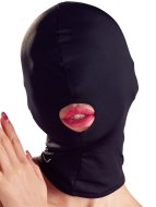 Masky, kukly a šátky na hlavu: Maska s otvorem pro ústa, černá