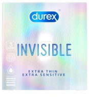 Tenké kondomy: Kondomy Durex Invisible Extra Thin Extra Sensitive
