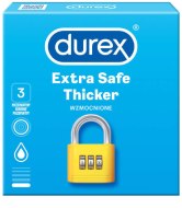 Zesílené kondomy na anální sex: Kondomy Durex Extra Safe