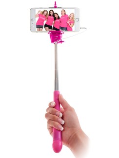 Selfie tyč Dicky - s rukojetí ve tvaru rozkošného penisu