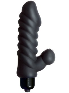 Minivibrátorek na bod G a klitoris (vibrační patrona s návlekem)