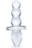 Skleněné a kovové anální kolíky: Oboustranný skleněný anální kolík Titus (Gläs)