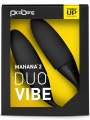 Párový vibrátor Mahana 2 Duo Vibe Black (PicoBong)