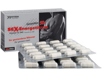 Tablety na posílení mužského libida Sex Energetikum 50+