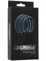 Sada tenkých erekčních kroužků OptiMALE Thin (3 ks)