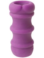 Masturbátory bez vibrací (honítka) - pro muže: Oboustranný masturbátor Mood Pleaser UR3 Purple