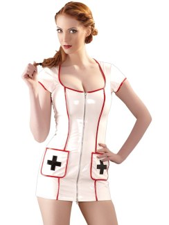 Lakovaný kostým Zdravotní sestra (Black Level)