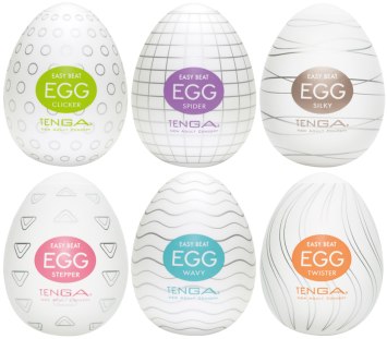 Výhodné balení masturbátorů TENGA Egg (6 ks)