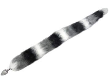 Pruhovaný anální kolík s ocáskem - lemur