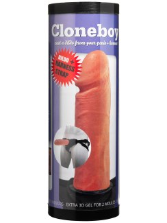 Odlitek penisu Cloneboy Dildo + harnes
