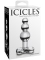 Skleněný anální kolík ICICLES No. 47 (Pipedream)