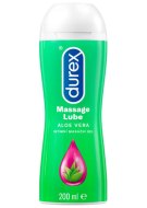 Erotické masážní oleje: Masážní a lubrikační gel Durex 2 v 1 - Aloe Vera
