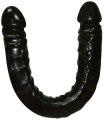 Oboustranné dildo Ultra-Dong (černé)
