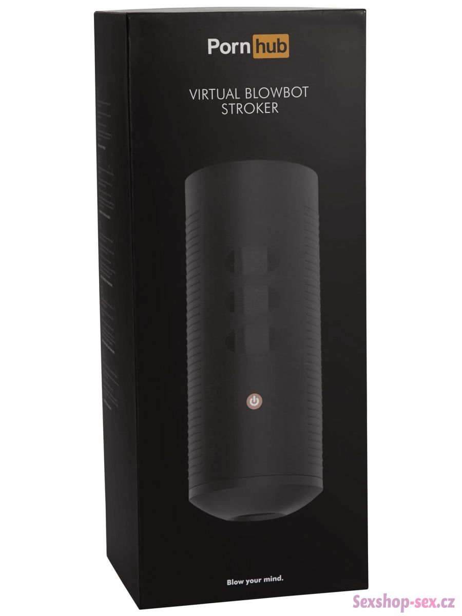 Interaktivní masturbátor Pornhub Virtual Blowbot Stroker.
