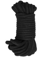 Bondage lana pro BDSM hrátky: Černé lano na bondage (10 m)