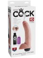 Realistické stříkající dildo s varlaty King Cock 9"