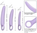 Sada dilatátorů na roztažení vaginy Alena (3 ks)
