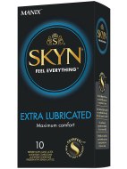 Tenké kondomy: Ultratenké kondomy bez latexu SKYN Extra Lubricated - extra lubrikované (10 ks)