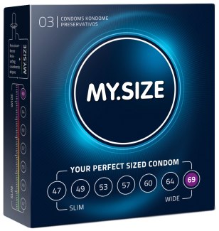 Kondomy MY.SIZE 69 mm (3 ks)