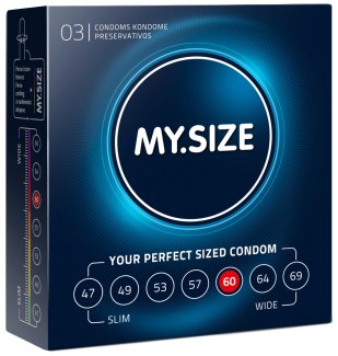 Kondomy MY.SIZE 60 mm (3 ks)