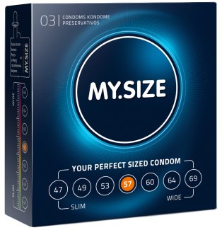 Kondomy MY.SIZE 57 mm (3 ks)